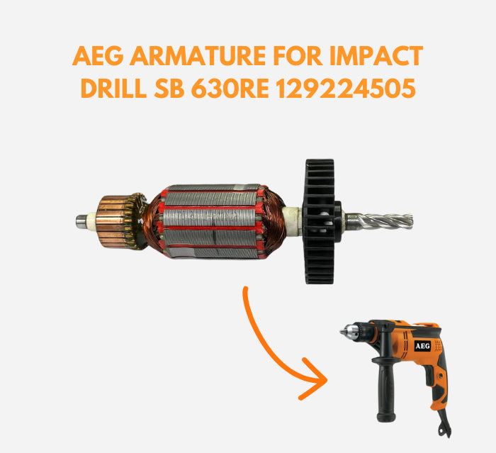 AEG ARMATURE FOR SB 630RE IMPACT DRILL 129224505