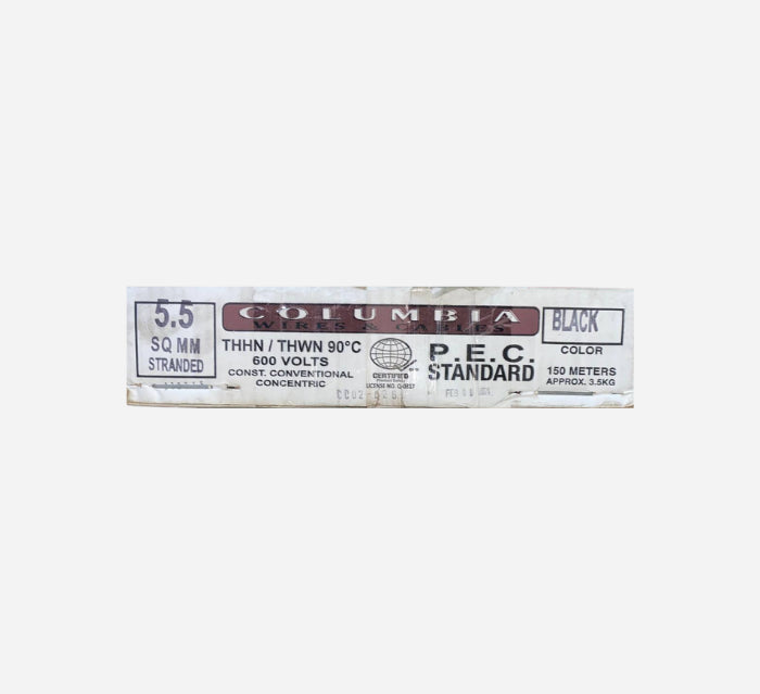 COLUMBIA THHN WIRE STRANDED (2.0mm, 3.5mm, 5.5mm)