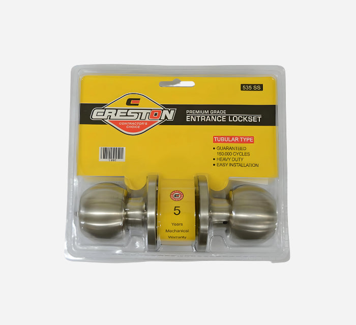 CRESTON TUBULAR ENTRANCE LOCKSET