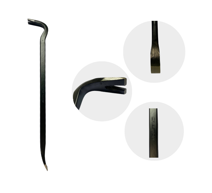 CRESTON WRECKING BAR OVAL TYPE (18, 30 INCHES)