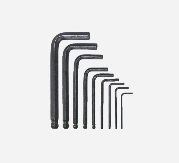 CRESTON HEX KEY WRENCH SET 9PCS W/ PVC CASE HKS-709