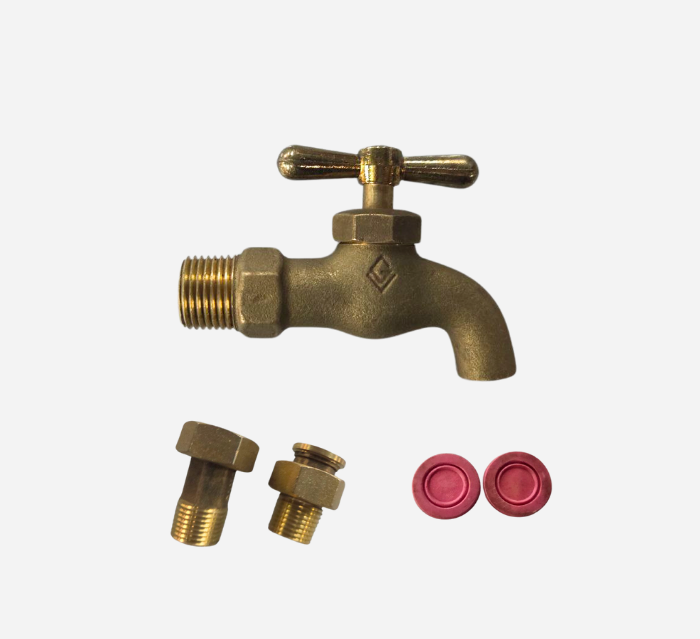 GREAT VOLUME BRASS FAUCET PB 1/2