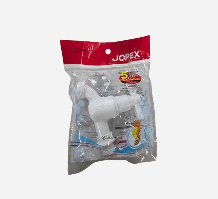 JOPEX PVC FAUCET 1/2 HOSE BIBB BCH01W
