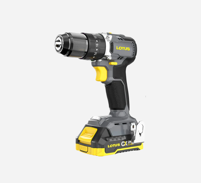 LOTUS IMPACT DRILL W/KIT 20V CXHD20V-80BL/2