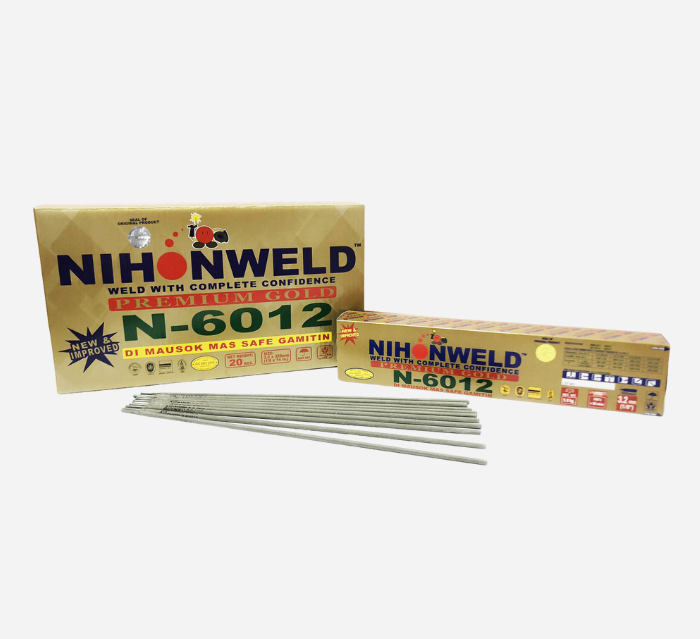 NIHONWELD 6012 WELDING ROD (1/8, 3/32)