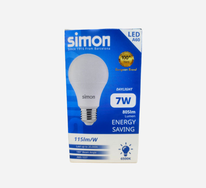 SIMON LED BULB ENERGY SAVING - DAYLIGHT (7W, 9W, 11W, 13W, 15W)