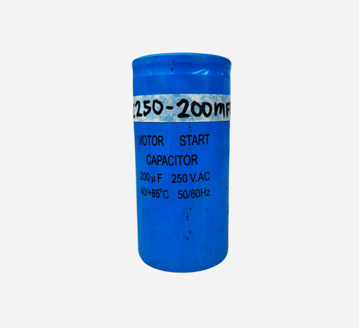 MOTOR STARTING CAPACITORS