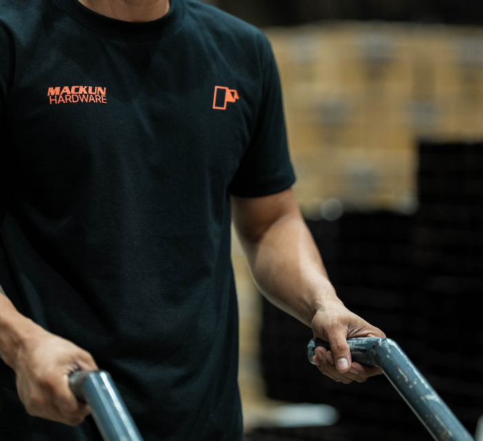 Worksite Warrior Tee (Mackun Hardware T-Shirt Merch)