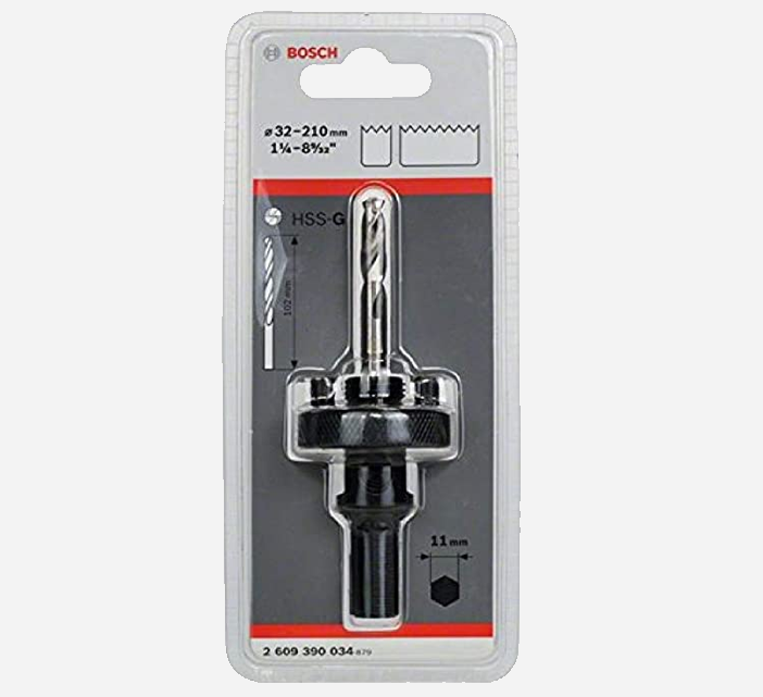 BOSCH BI-METAL HEX HOLESAW ADAPTER