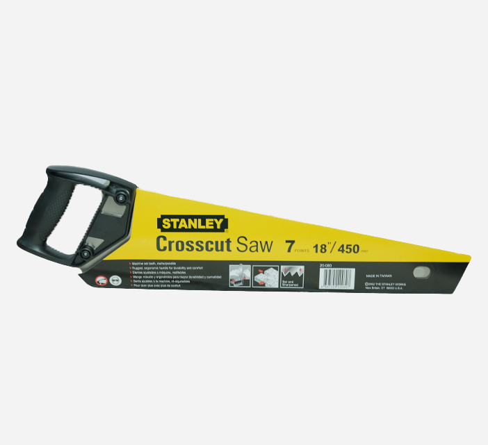 STANLEY CROSSCUT SAW 7PTS 18 INCH/450mm 20-080