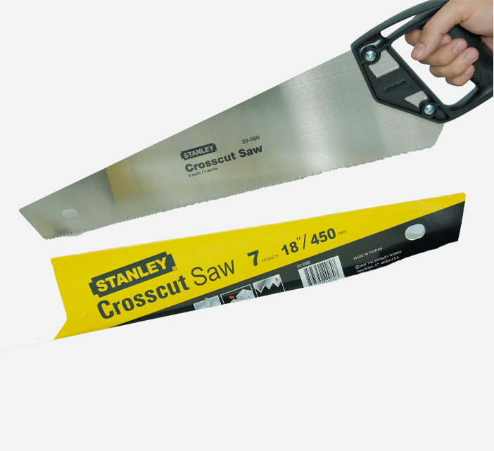 STANLEY CROSSCUT SAW 7PTS 18 INCH/450mm 20-080