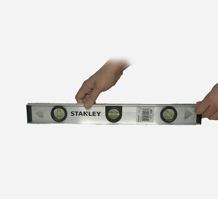 STANLEY ALUMINUM LEVEL 18 INCH/450mm 42-073