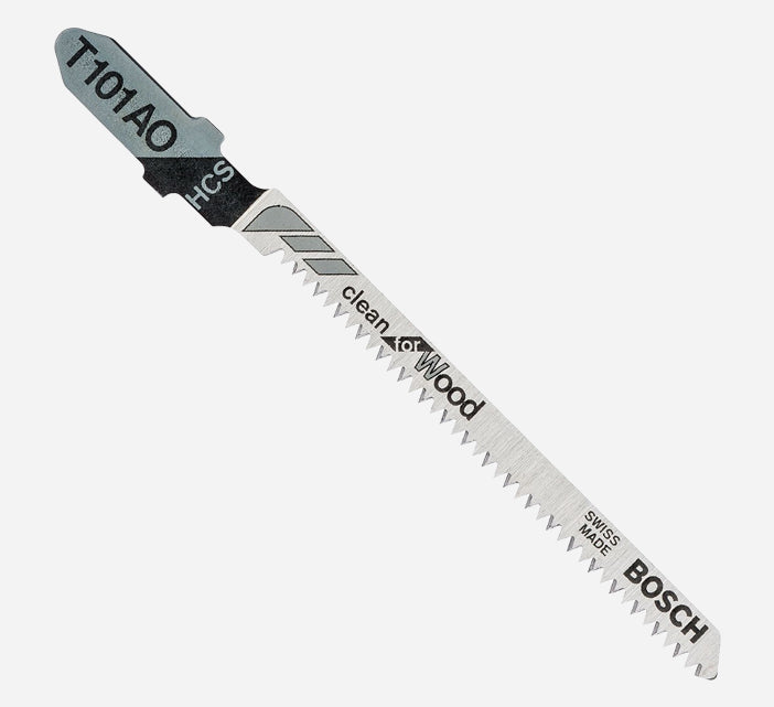 BOSCH JIGSAW BLADE WOOD T 101AO (FINE CURVED)