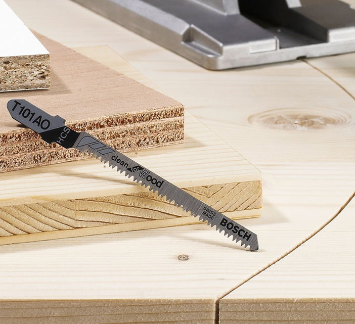BOSCH JIGSAW BLADE WOOD T 101AO (FINE CURVED)