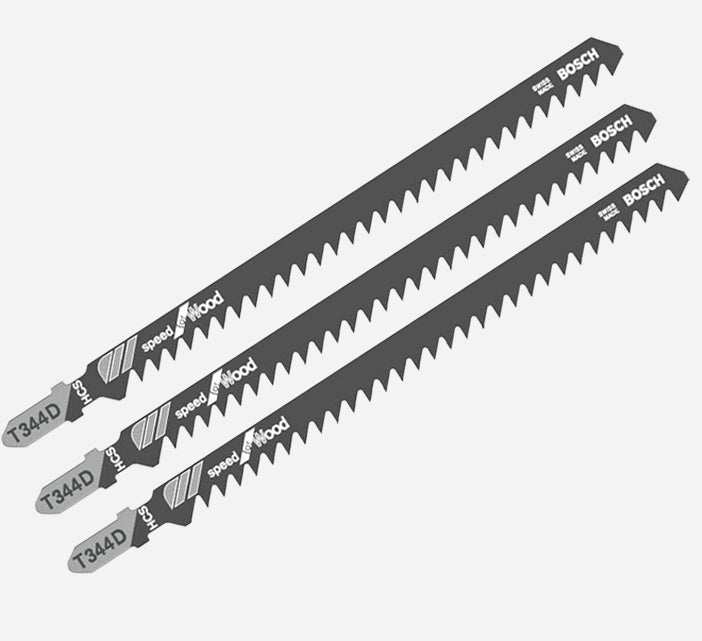 Bosch T344D Jigsaw Blade (Thick Wood) Speed for Wood 2608637944