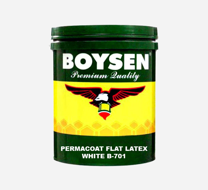 BOYSEN PERMACOAT FLAT LATEX WHITE