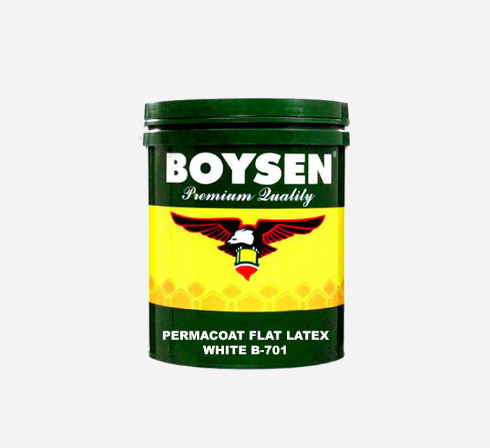 BOYSEN PERMACOAT FLAT LATEX WHITE