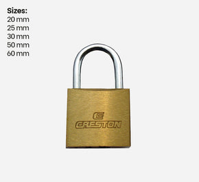 CRESTON BRASS PADLOCK Mackun Hardware