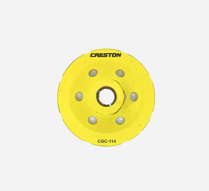 CRESTON DIAMOND CUP GRINDING WHEEL 4inch (100MM) SEGMENTED CGC-114