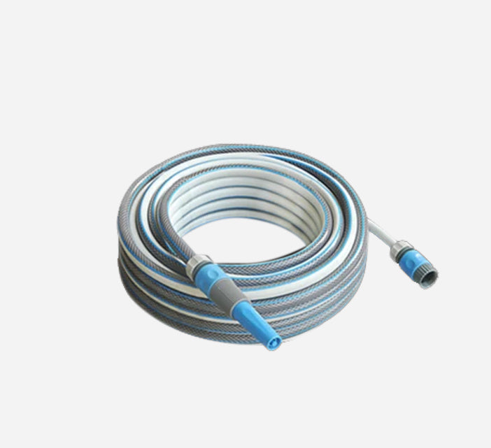 CRESTON PVC GARDEN HOSE W/ NOZZLE