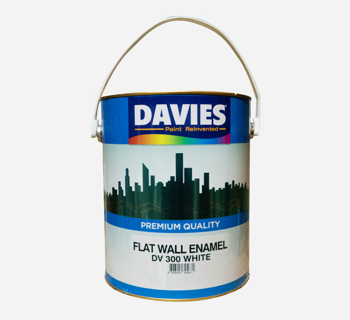 DAVIES FLAT WALL ENAMEL WHITE