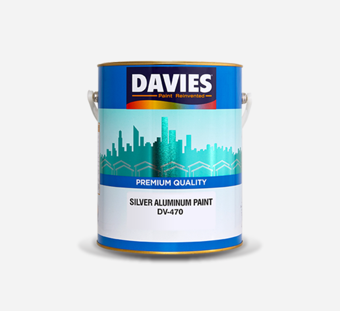DAVIES ALUMINUM PAINT SILVER FINISH
