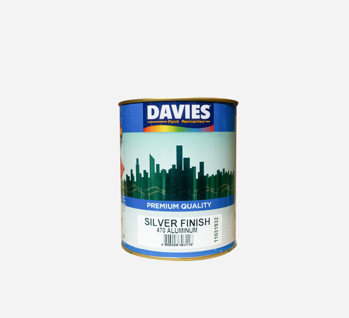 DAVIES ALUMINUM PAINT SILVER FINISH