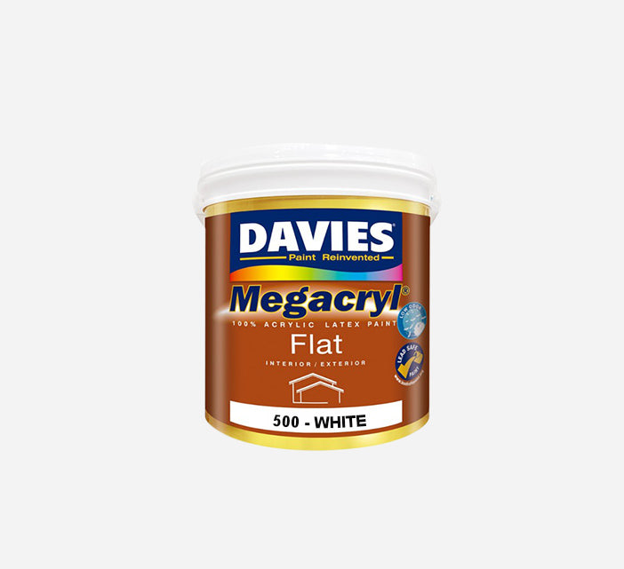 DAVIES MEGACRYL FLAT WHITE