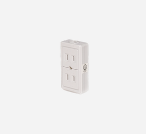 FIREFLY 2 GANG 2PIN CONVENIENCE OUTLET FEDOU202 Mackun Hardware