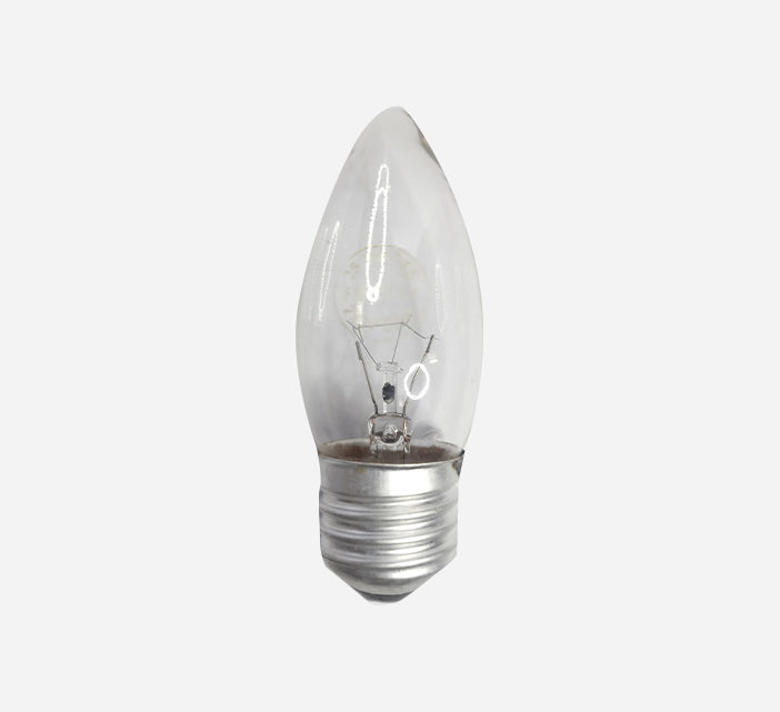 FIREFLY CANDLE LAMP CLEAR 25W FINC25/C14