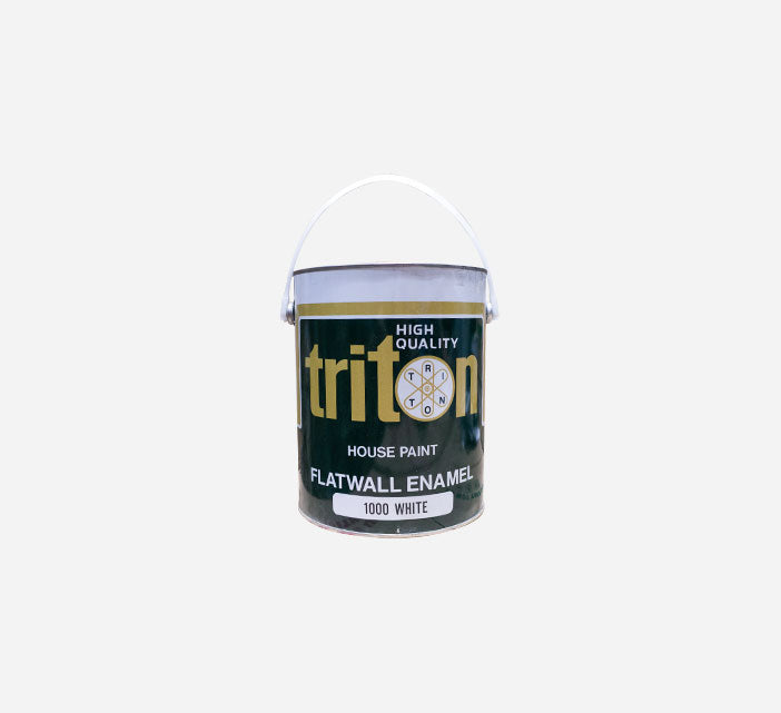 TRITON FLAT WALL ENAMEL WHITE