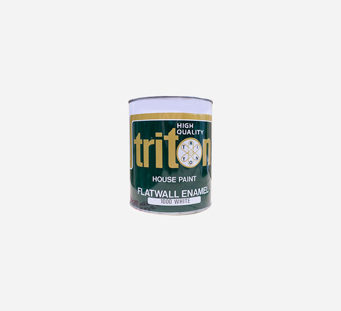 TRITON FLAT WALL ENAMEL WHITE