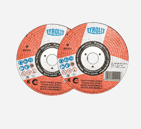 TYROLIT CUT OFF WHEEL 4 S/S ULTRA THIN TCWSS4 Mackun Hardware
