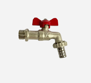 CRESTON BRASS FAUCET BIB COCK ­ SHORT HANDLE Mackun Hardware