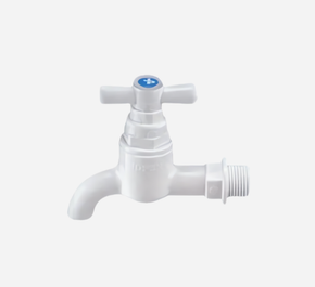 JOPEX PVC FAUCET 1/2 PLAIN BIBB BC01W Mackun Hardware