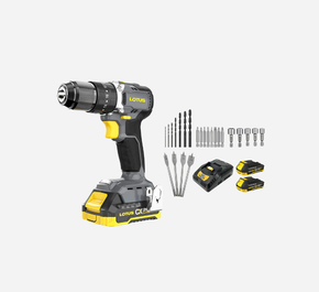 LOTUS IMPACT DRILL W/KIT 20V CXHD20V-80BL/2 Mackun Hardware
