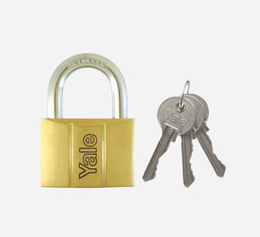 YALE SOLID BRASS PADLOCK Mackun Hardware
