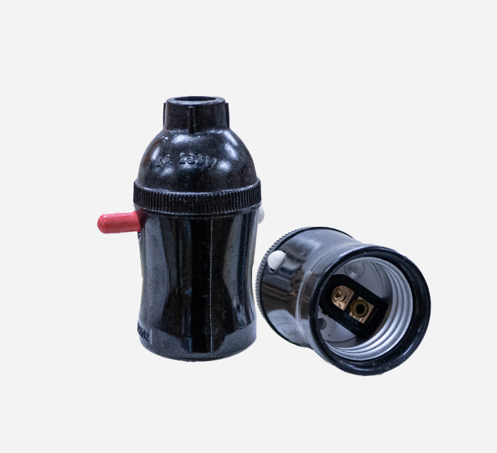 Push Trough Socket FIREFLY E27 PUSH THROUGH SOCKET Mackun Hardware - Mackun Hardware