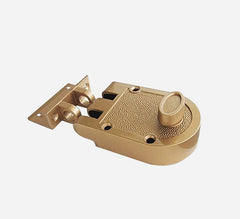 ＤＥＡＤＬＯＣＫ KABA ILCO, Brass, Rim Lock - 1GBA7|530-53-51 - Grainger